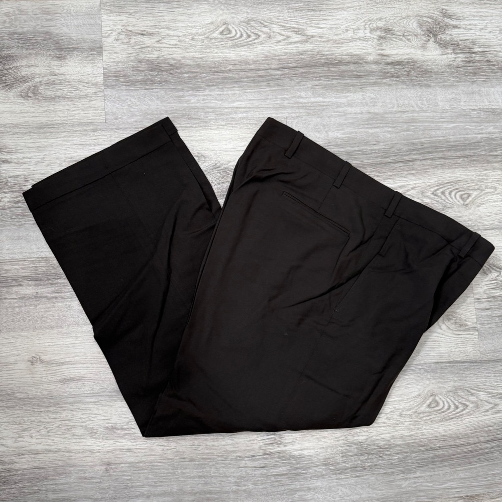 Nordstrom Clifford Ltd. Men's Brown 100% Wool Dress Pants Business Career
